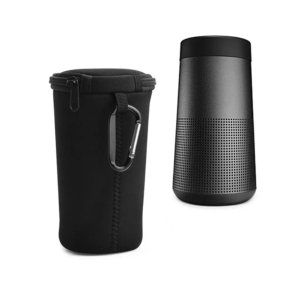 Tillbehör Travel Portable Bärande högtalarväska Fall för Bose för SoundLink Revolve Bluetooth -högtalarens stötsäkra mjukväska