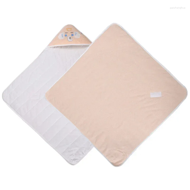 Couvertures coton coton coton enveloppe née recevant la mousseline swaddle manta kocyk dla dziecka 90 cm