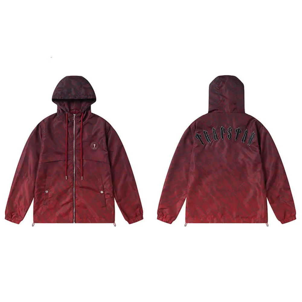 Trapstar Autumn New Sprint Outdoor Sport lose Männer und Frauenpaare Windbreaker Jacke Trend