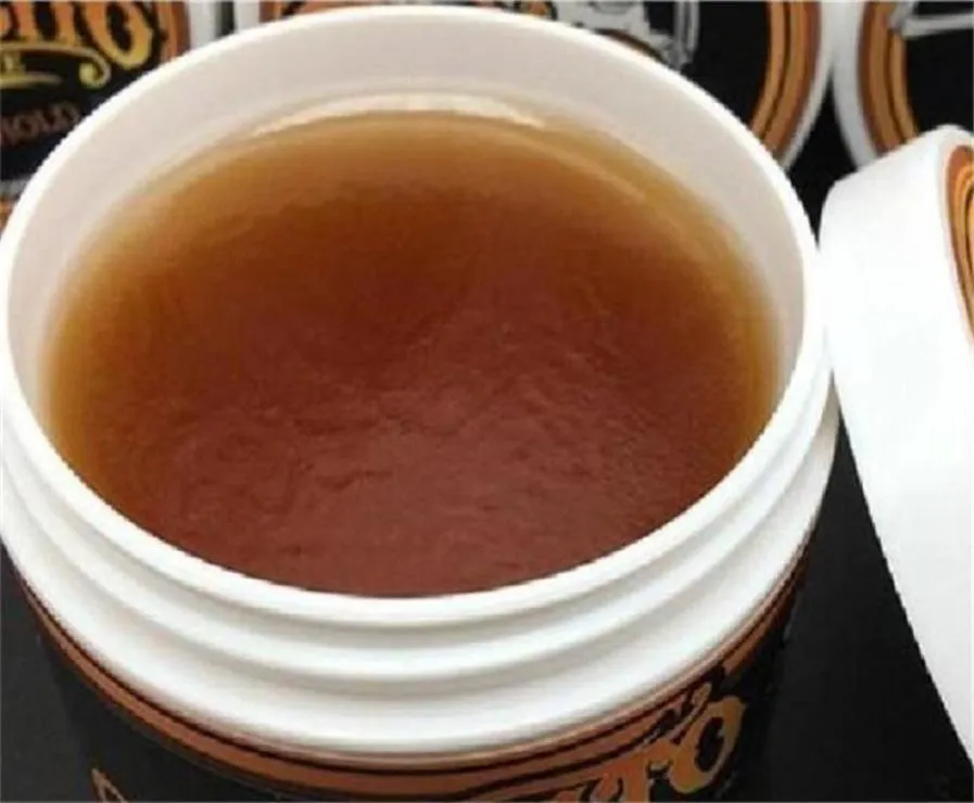 Pomata capelli di alta qualità Pomade Stillo forte ripristino antichi modi per capelli, il fango della cera olio ridotta mantenete molto forte Hold5041096