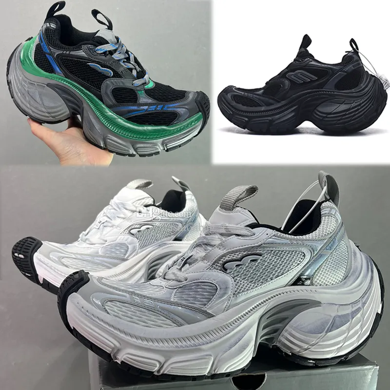 Bouncers erkek spor ayakkabıları tasarımcı ayakkabıları kargo mans spor ayakkabı 10xl büyük siluet ayakkabı platformu sıkıntı yuvarlak kafa yuvarlak topuk spor koşu ayakkabıları