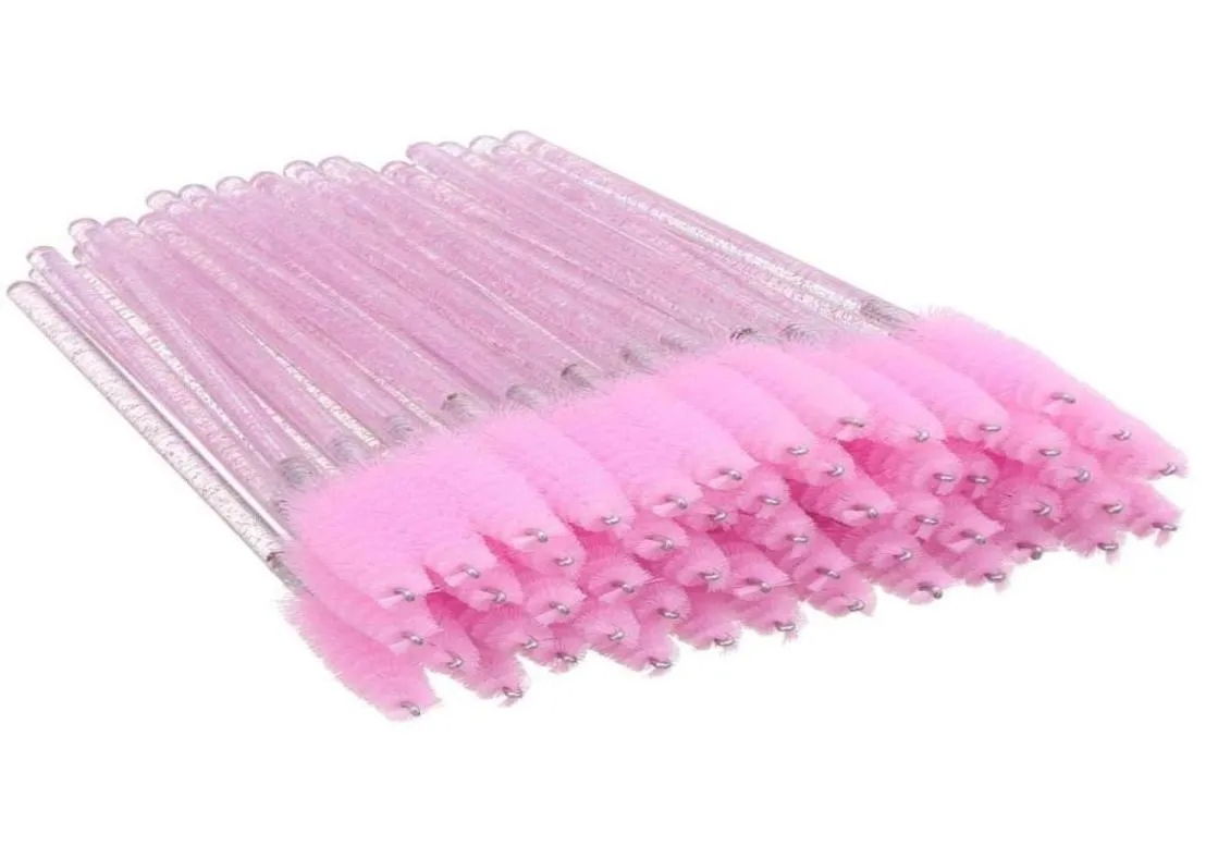 300pcs Make Up Brushes Crystal Eshalash щетка одноразовая тумана палочки аппликатор для глаз для глаз косметические кисти для макияжа Tool9323550