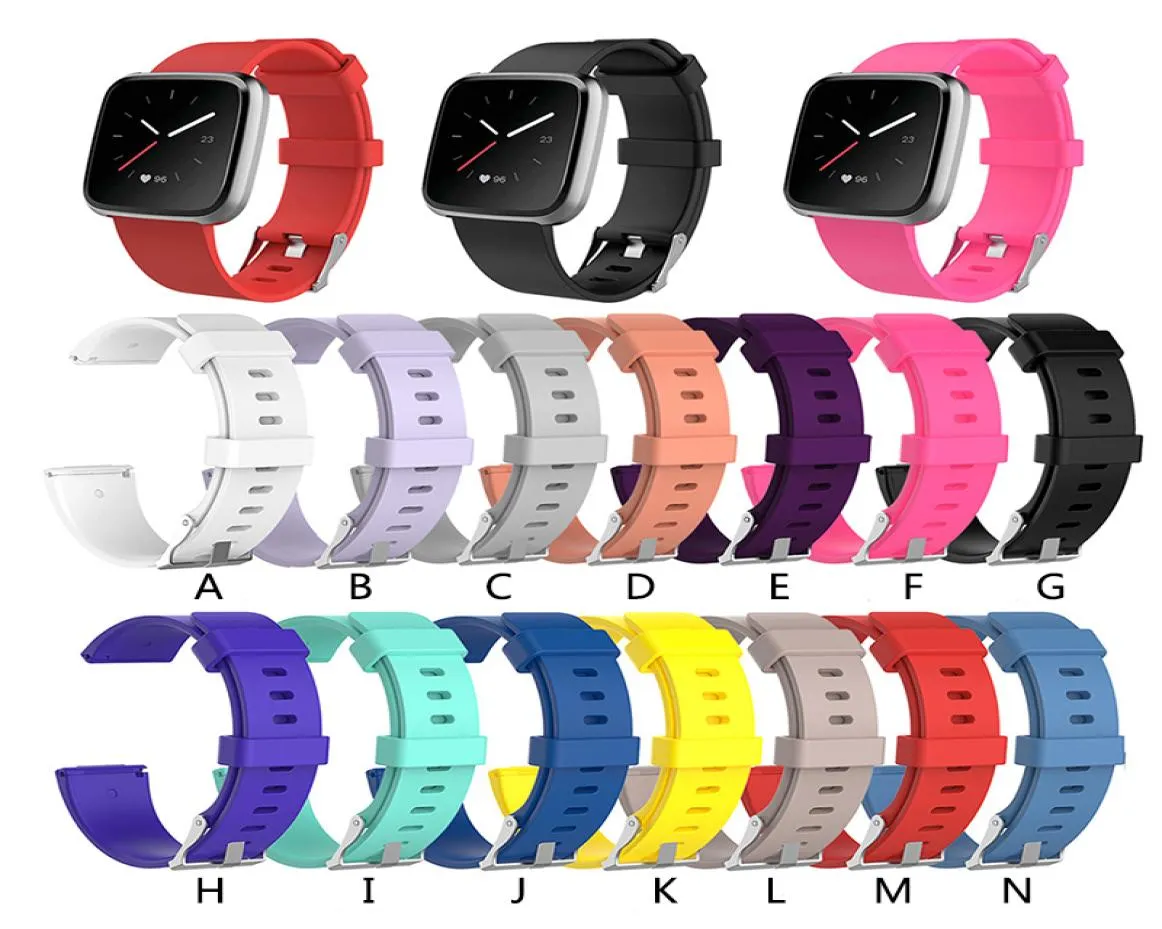 14 Calco di sostituzione di colori Fitbit Versa Versa Lite Watch Intelligent Neutral Classle Bracciale Brand Band per Versa5382418