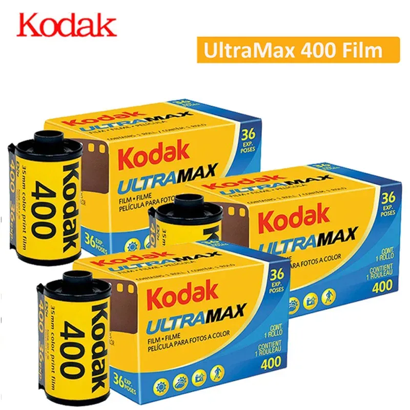 Camera KODAK UltraMax 400 Kodak Film 35mm Color Print Film 36 Exposure per Roll Fit For M35 / M38 Camera