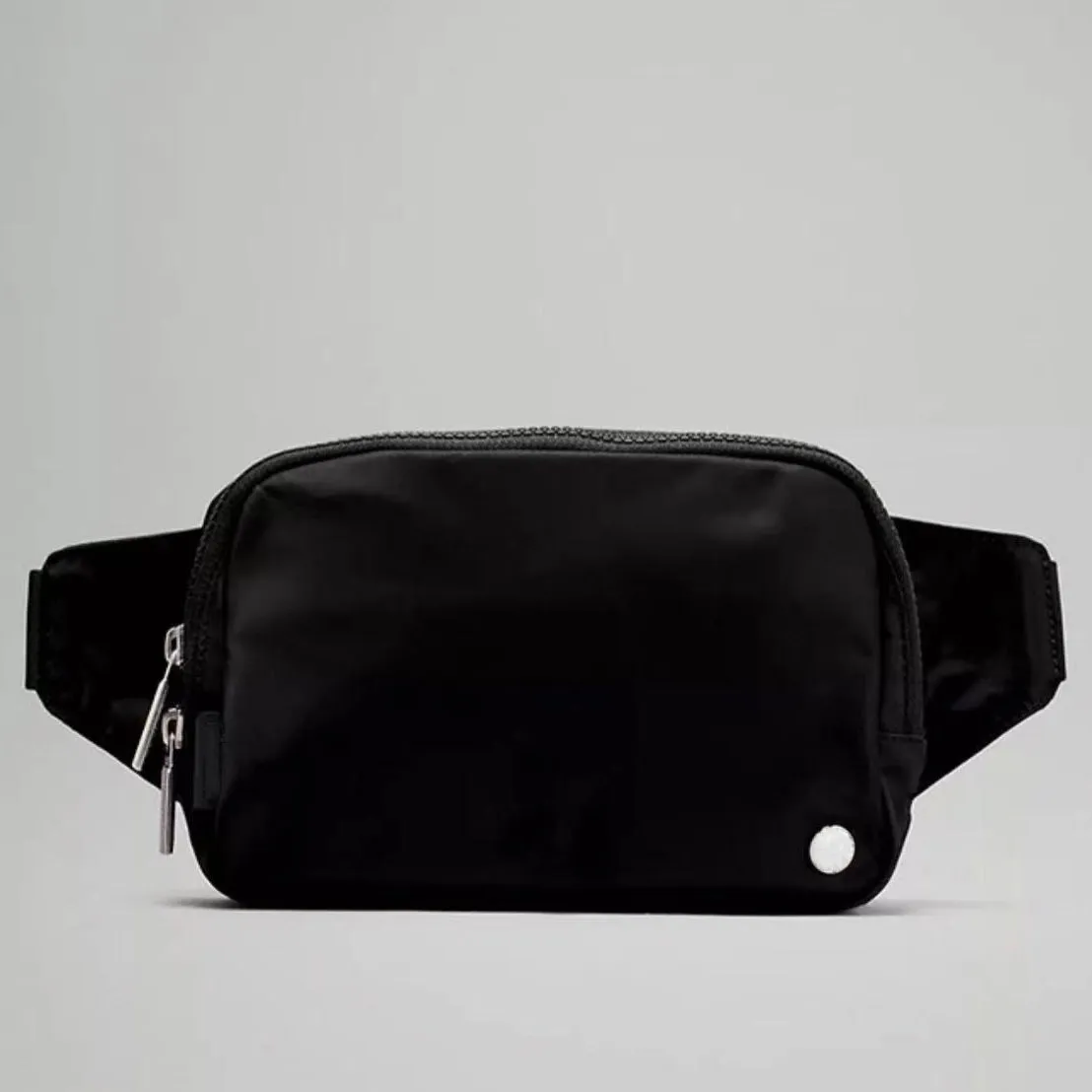 2L Large Capacity belt Bags Nylon Strap Women Men Waist Bag Gym Elastic Adjustable Strap Zipper Fanny pack