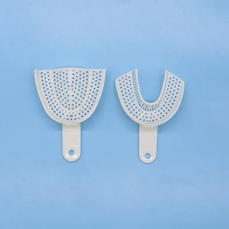 Childrens and Adults Dental Impression Trays Plastic Teeth Holder Trays Tools