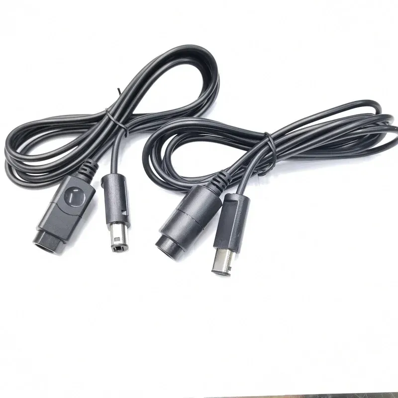 2024 1.8m Controller Extension Cable for GameCube Black Controller Extension Cable för NS Game Controller Cable Extension Cabel för GameCube