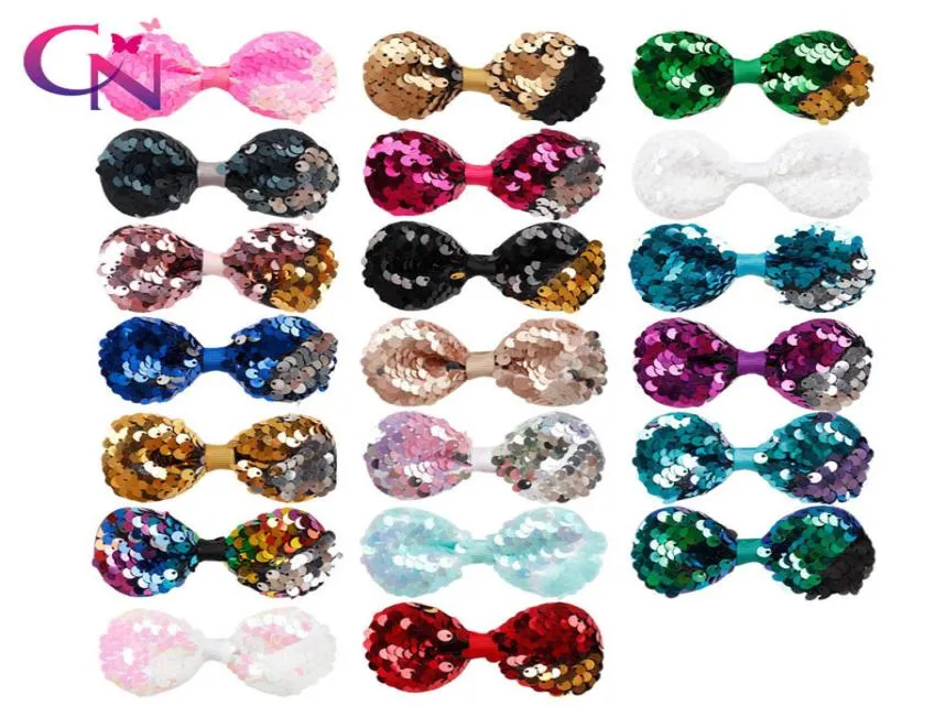 3 quot Newborn Bow Headdr Popular Children Hair Clip Multilayer Sequin Cute New Accories Baby Girls Hair Accories3234021