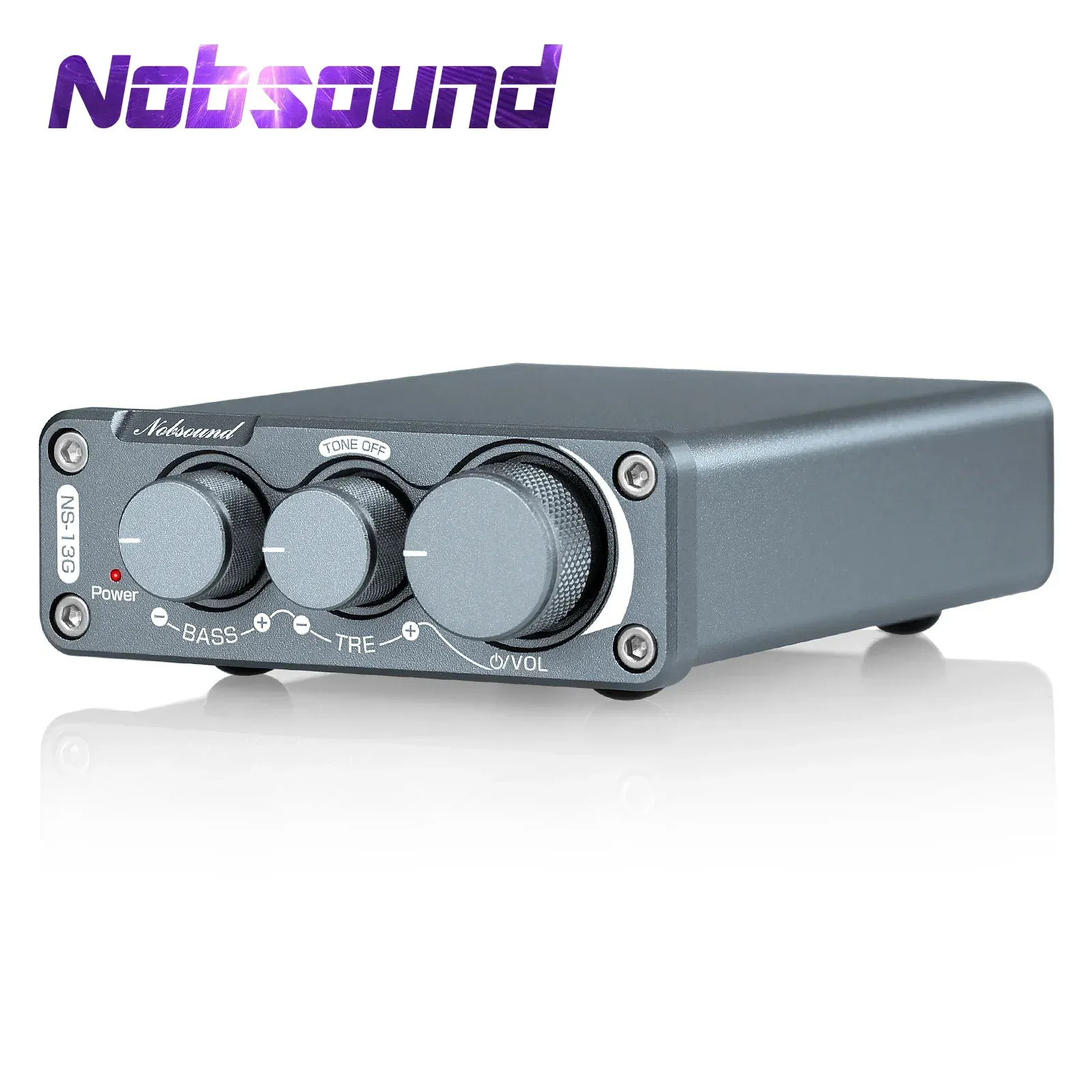 Усилитель nobsound mini tpa3116 цифровой усилитель мощности класса D Stereo Desktop Audio Amp 100W+100W для домашнего стереодинамика