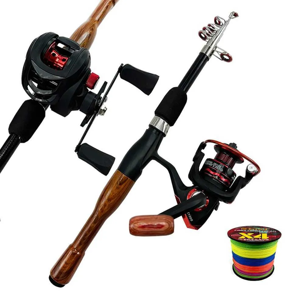 Ultralight Fishing Rod Combo: Telescopic Fishing Pole With Bait