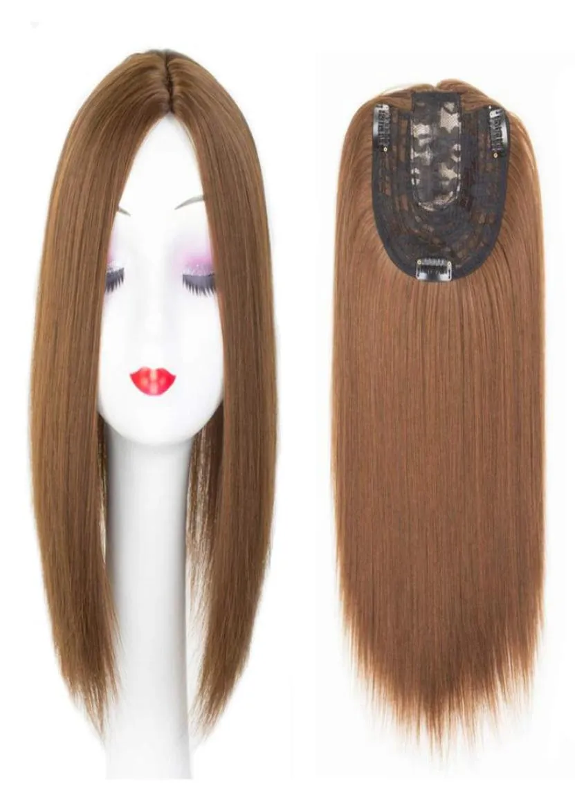 Women Synthetic Hair Pieces 3 Clips In Hair Extension Long Straight High Temperature Fiber for Lady 2102177757888