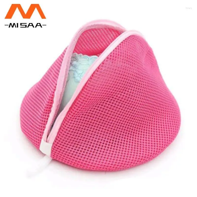 Laundry Bags Bra Wash Bag Triangle Three Layer High Quality Lady Women Lingerie Protect Aid Mesh Hosiery