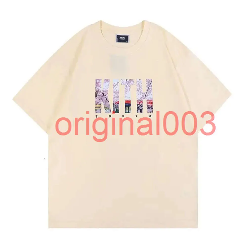 Kith Tshirt Mens DesignerTシャツティーワークアウトシャツ大特注TシャツTシャツTシャツ100％コットンビンテージ半袖USサイズCN