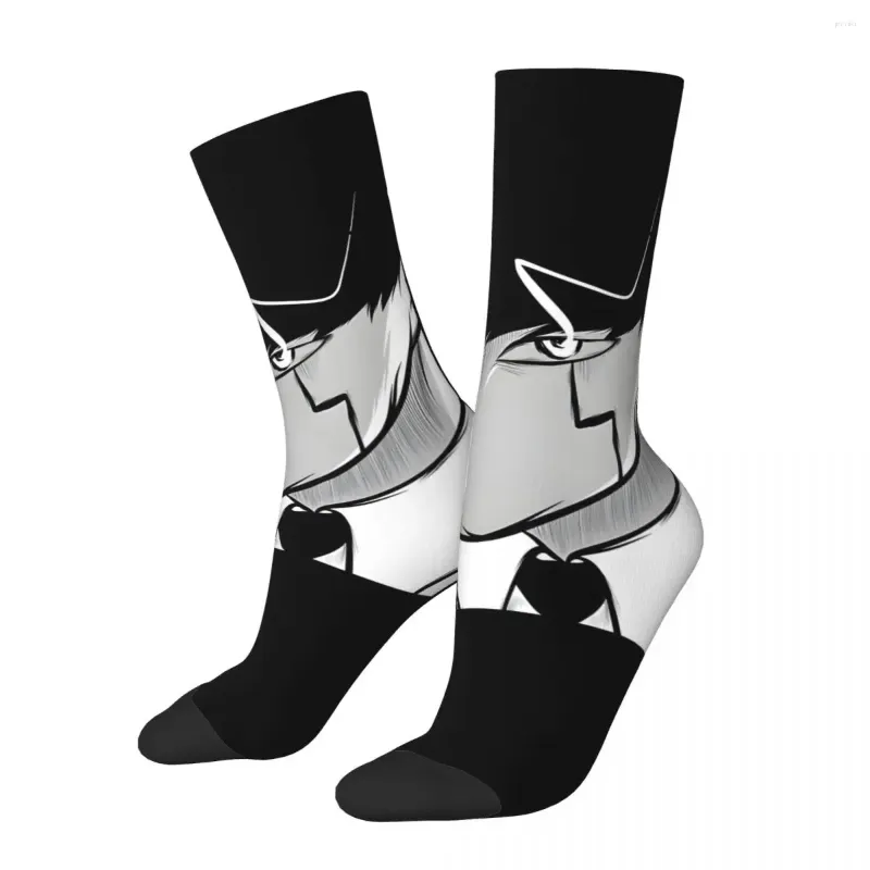 Männer Socken glücklich lustige Kompression Mash Mashle Retro Harajuku Magie und Muskeln Hip Hop Neuheit Casual Crew verrückte Socke