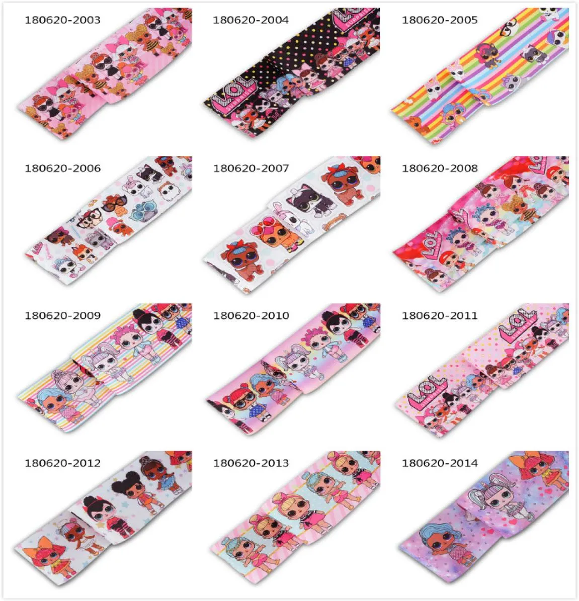 303903975 mm lol Ribbon lol lol Grosgrain Ribbon0123457506060