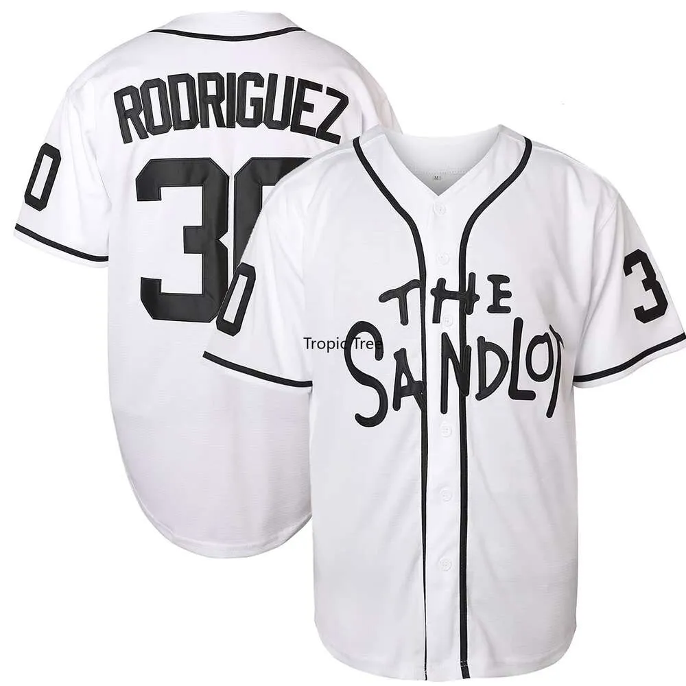 X33A Men's Polos Benny The Jet Rodriguez 30 The Sandlot Baseball Jerseys 11 Yeah-Yeah Jersey 5 Squints Jersey Movie Shirt Mens Us Size S-XXXL