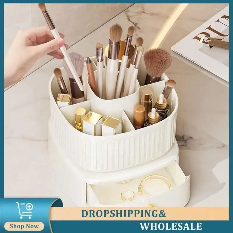 Storage Boxes Cosmetic Box Lipstick Makeup Brush Rack Compartment Household And Collection Utensils Eyeshadow