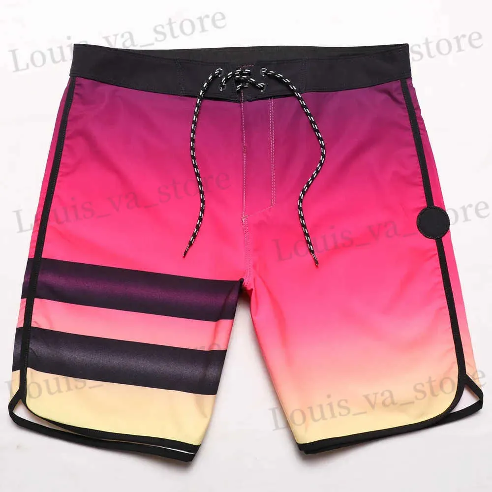 Men's Shorts Summer Casual Beachshorts Mens Surfing Pants Board Shorts Water-Resistant Elastic Swimming Trunks Water Sports E923 T240408