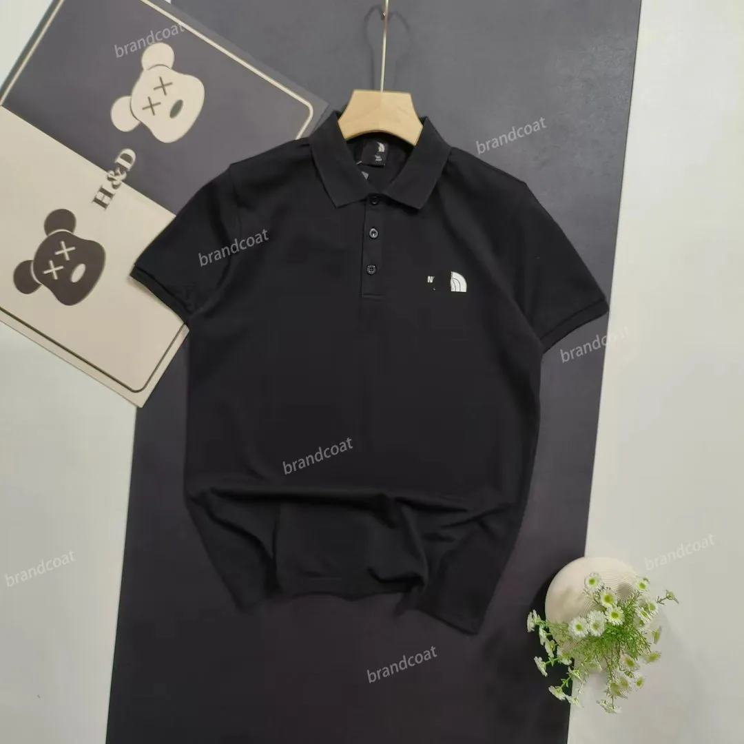 Luxury Men Polo Shirt Designer para mody północna koszulka z koszuli kazania golf golf letni koszulka polo haftowana z High Street bawełna tkanina mody T-shirt rozmiar l-xxxxl