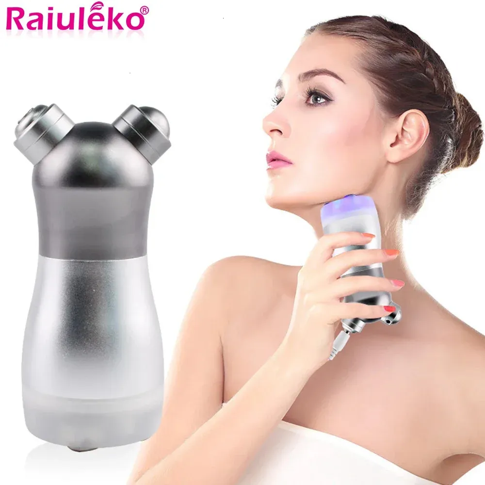 LED PON Hidratante Elevador Facial Massageador Profissional RF PERFORAÇÃO RF Equipamento de beleza sem agulha sem agulha 240318