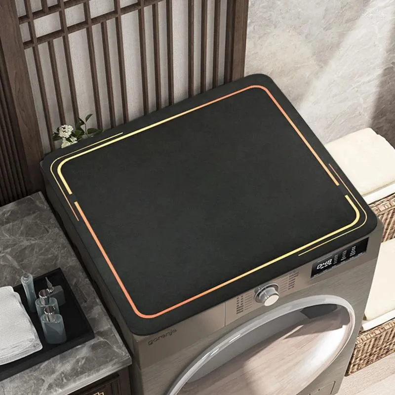 Carpets Automatic Washing Machine Cover Kitchen Absorbent Pad Dustpoof Refrigerator Microwave Mat Decorative Protector Rugs