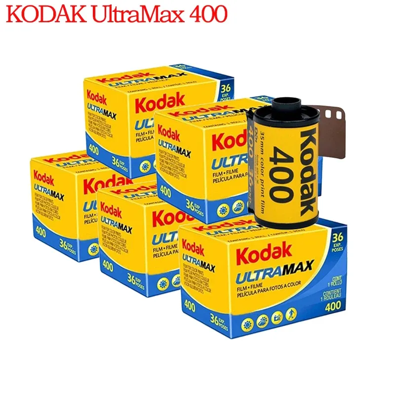 Kamera Kodak UltraMax 400 Farbe 35mm Film 36 Belichtung pro Rollanpassung für M35 / M38 -Kamera (Ablaufdatum 2022)