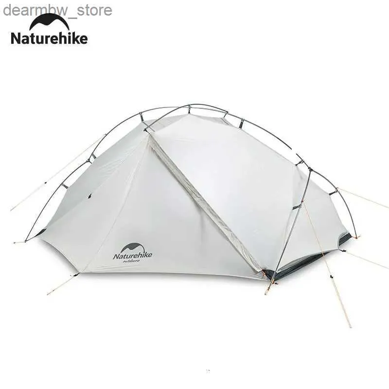 Tentes et abris Naturehike Camping Tent ultralight portable 1 personne SHELTER TENTS IMPÉRISHE 2 PERSONNE PLAQUE TENTE DE VOYAGE DE VOYAGE DE RADIGNE LIPTOOR L48