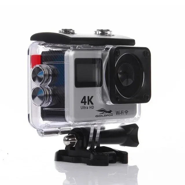 Камеры Новый продукт 4K Двух экран спортивные DV Wi -Fi 170D Дистанционное управление наружным водонепроницаемым спортивным спортом Pro Cam HD Camera DV -шлем Diving Camer