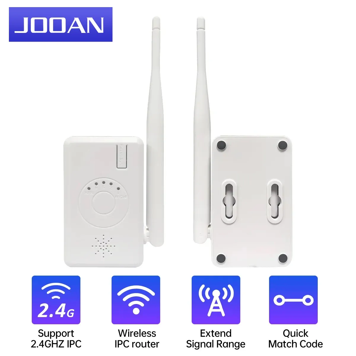 Intercom Jooan Repeater IPC Router WIFI Extender dla Zestaw Systemu Kamera Bezprzewodowego NVR Ulepszona odległość skrzyni biegów