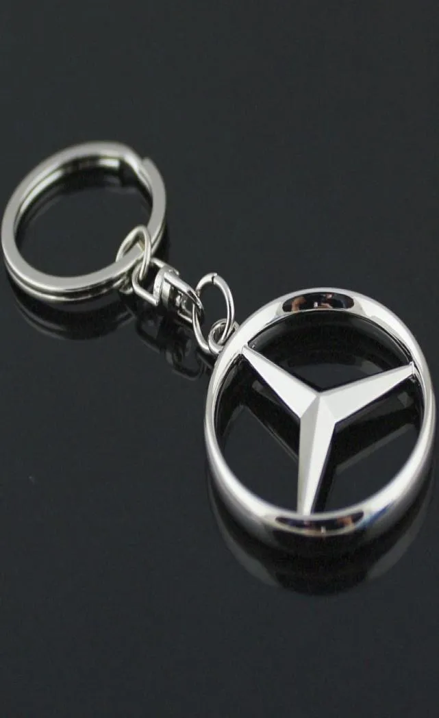 3D Metal Car Logo sleutelhanger ring ring FOB sleutelhanger sleutelhanger keyfob auto embleem cadeau cnyowo6708501
