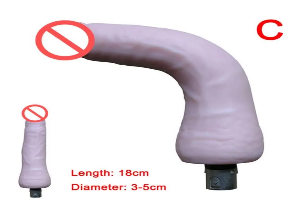 Super Soft köl Dildo Sex Machine Accessories Flexibla enorma dildos realistiska dildos sexleksaker för kvinnor godtyckliga krökta artifi9930336