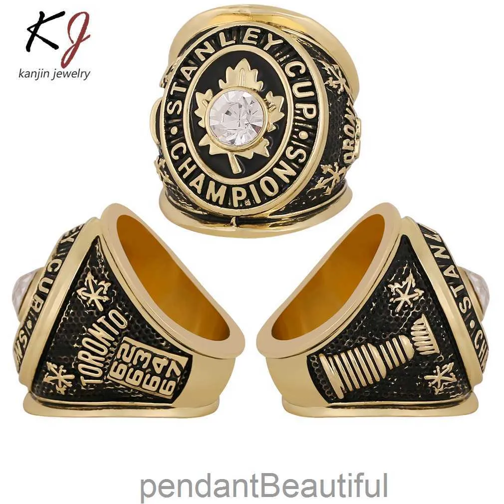 Hot Selling NHL1967 Toronto Maple Leaf Champion Ring Hockey Mens Ring