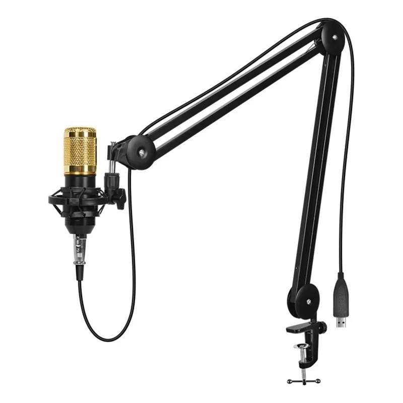 Stand Professional Mic Recording Bracket Microphone Suspension Boom Arm Stand Holder For Studio Broadcast Black Hot Sale