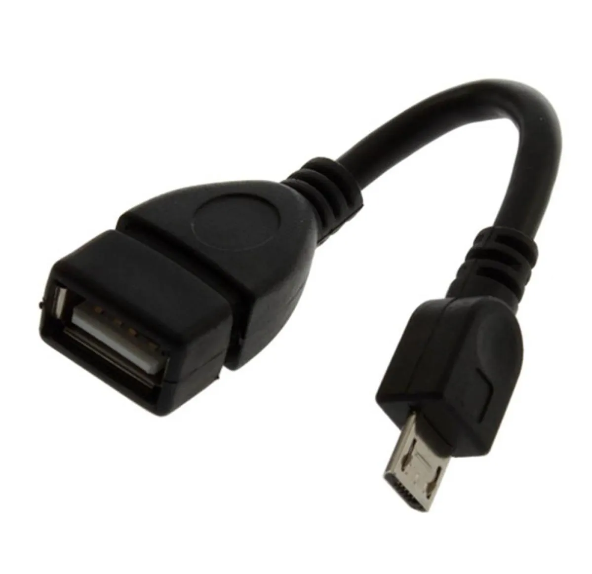 USB Bir dişi Mikro USB 5 Pin Erkek Adaptör Ana Bilgisayar OTG Veri Şarj Cihazı Kablo Adaptörü 3201159377