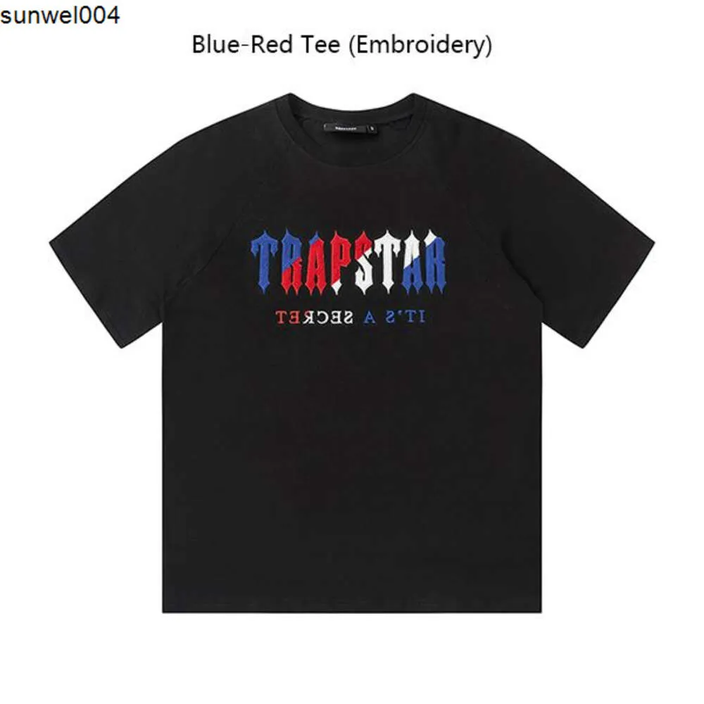 Новый Trapstar Мужская футболка стиля STYLES TRAPSTARS Outdoor Casual Mens T Рубашки Дизайнерская рубашка AAA качественные рубашки Tee Fashion Street Shirt Man Tops Eu S-xl
