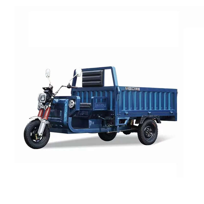 Konsultationspris grossist Elektrisk last Trehjuling liten lastbil jordbruksuttryck Transport Batterilagar