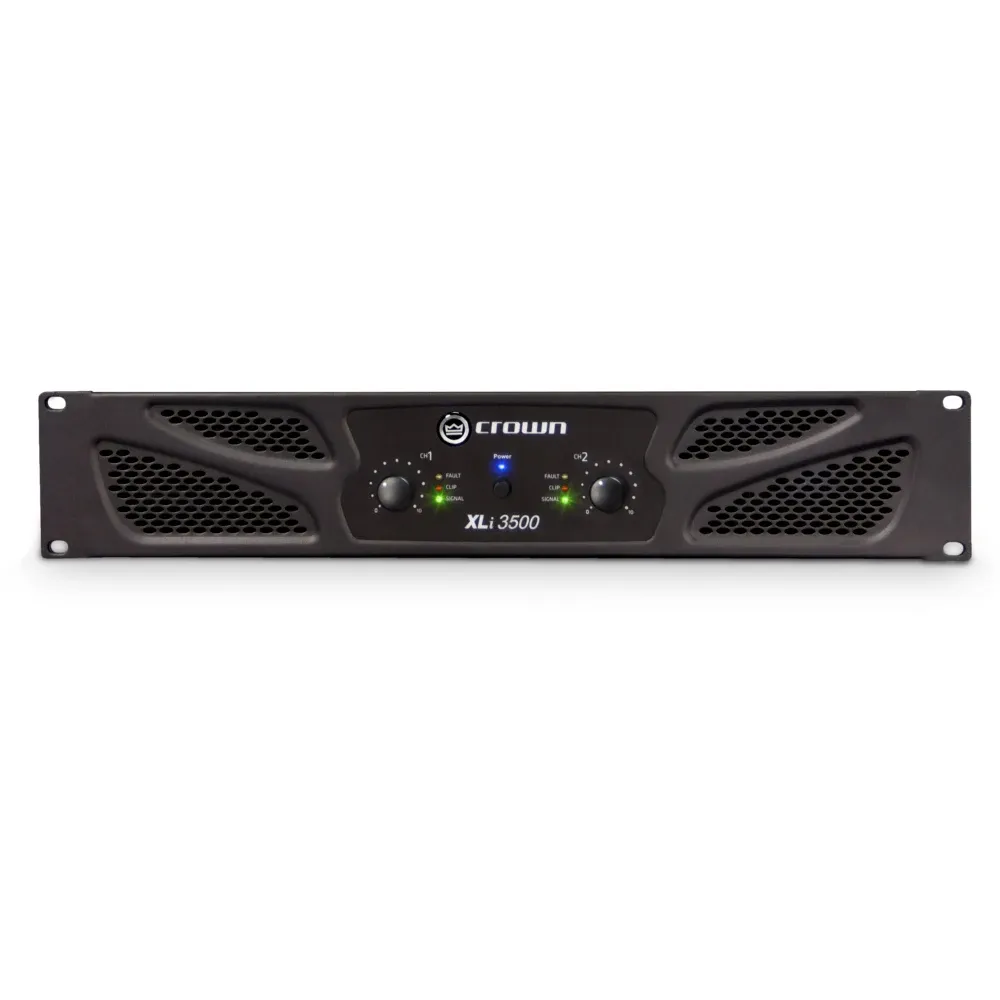 Radio XLI 3500 Power Amplifier Professional Audio DJ Equipment för linje arrayhögtalare Subwoofer högtalare Stage Wedding KTV Hemanvändning