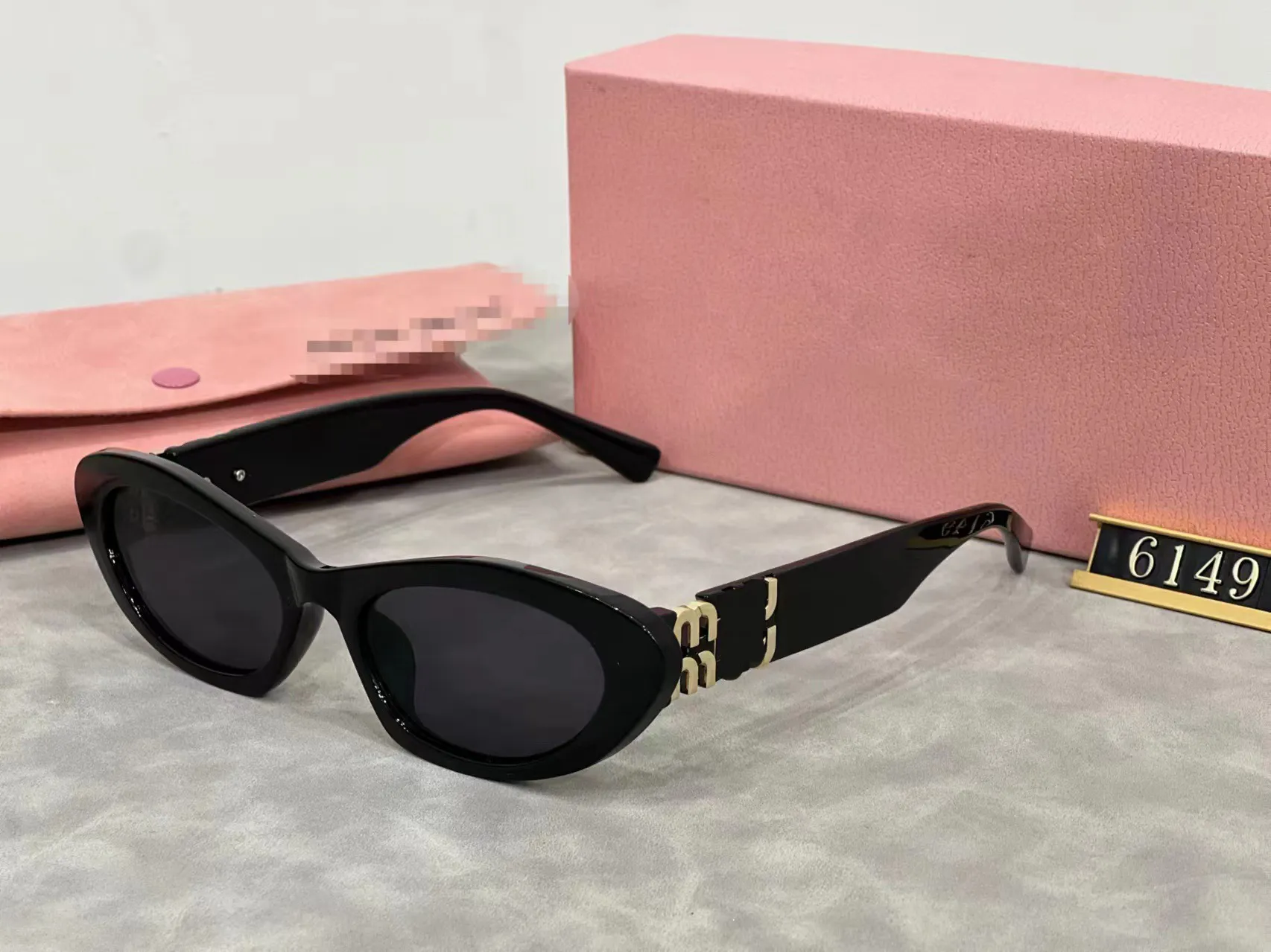 Luxury Sunglasses Frame For Women Designer Cat Eye Womens Sunglasses For Travel Beach Eyewear For Men