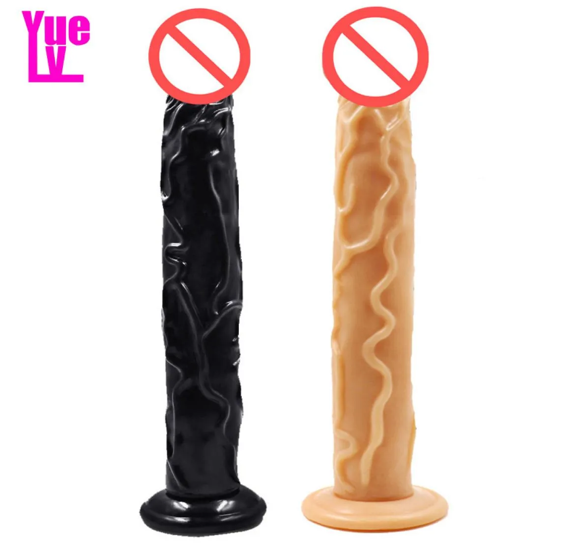 Yuelv da 142 pollici di dildo realistico super lungo il grande cazzo artificiale del pene artificiale con una tazza di aspirazione prodotti di sesso per adulti per donne L7092495