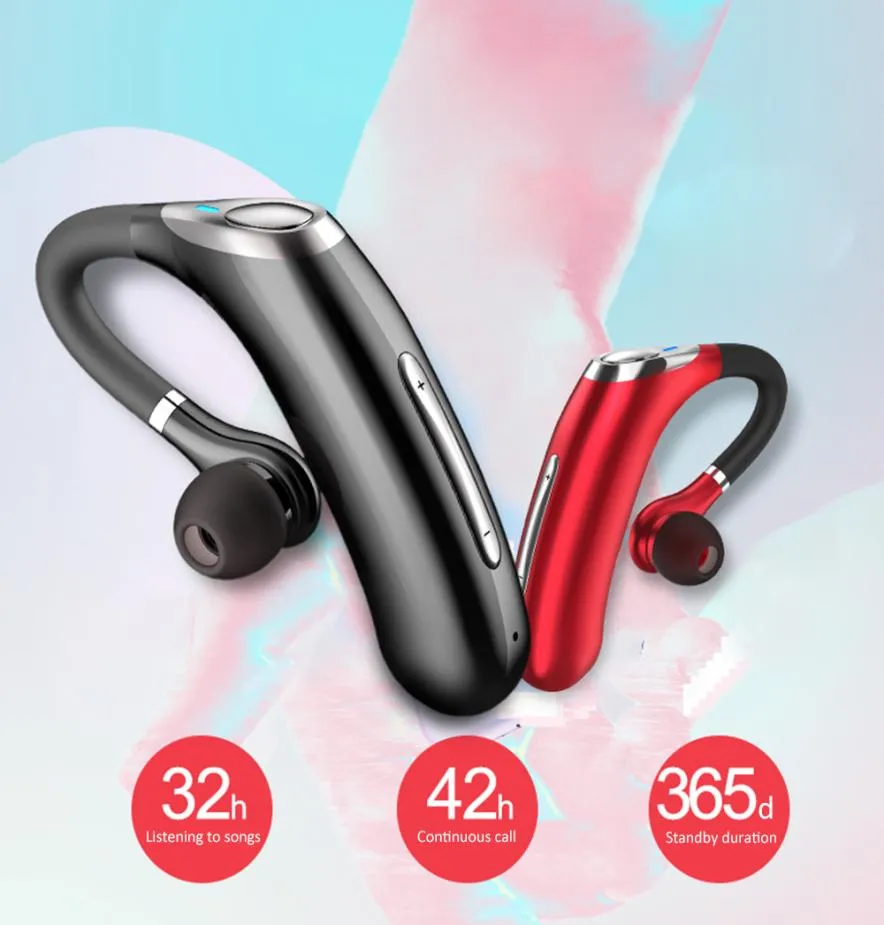 Wireless Earphones M50 Smart Bluetooth Earbuds Ear Hook Long Standby Sport Hands Volume Control6473159