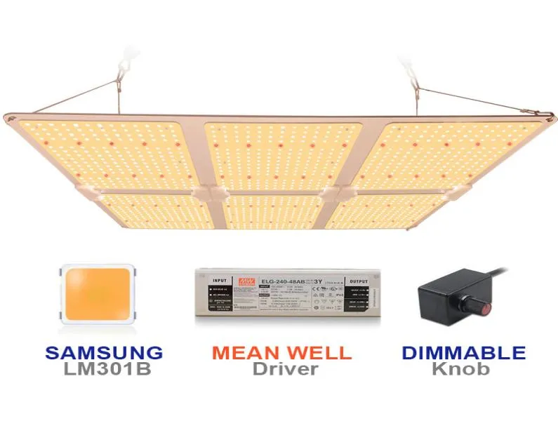 ファクトリーアウトレットSamsung LM301B LED Grow Lights 1000W2000W4000W6000Wフルスペクトル調光物質Quantum Grogn Light Board3318137