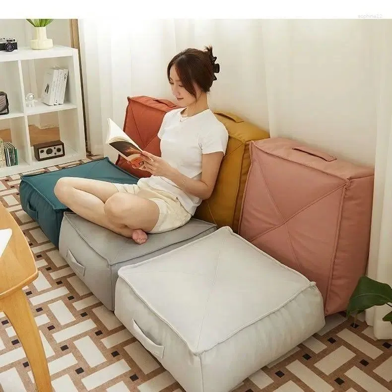 Pillow 50X50X20Cm Pillows Decorative S For Sofa Office Chair On Floor Filling Tufted Thick Pad Home Decorations