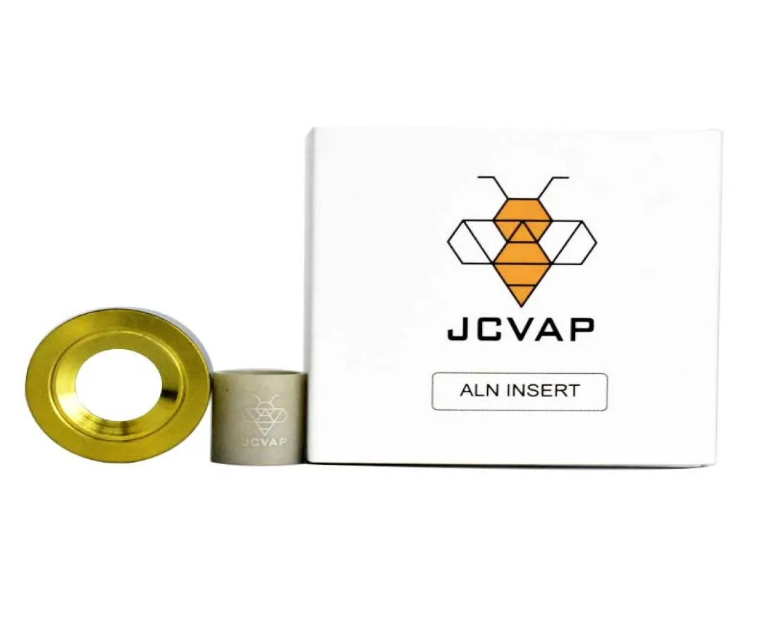 2021 JCVAP ALN Insert en kleurrijke titanium dekseldop voor rookaccessoires Focus V Carta Atomizer Vervanging Aluminium Nitride C1901484