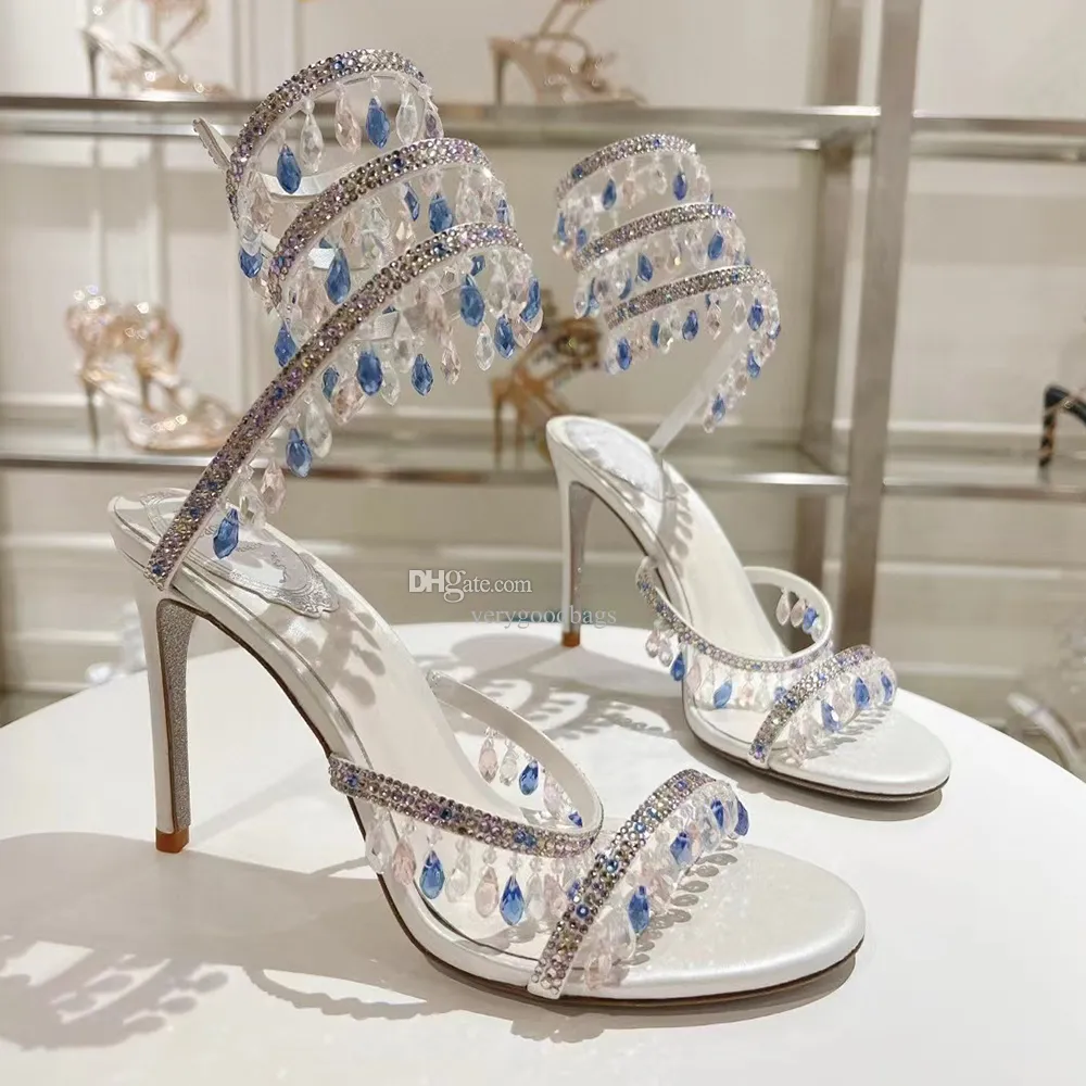 DHgate.com:Rene Caovilla Crystal Rhinestones Fairy Style
