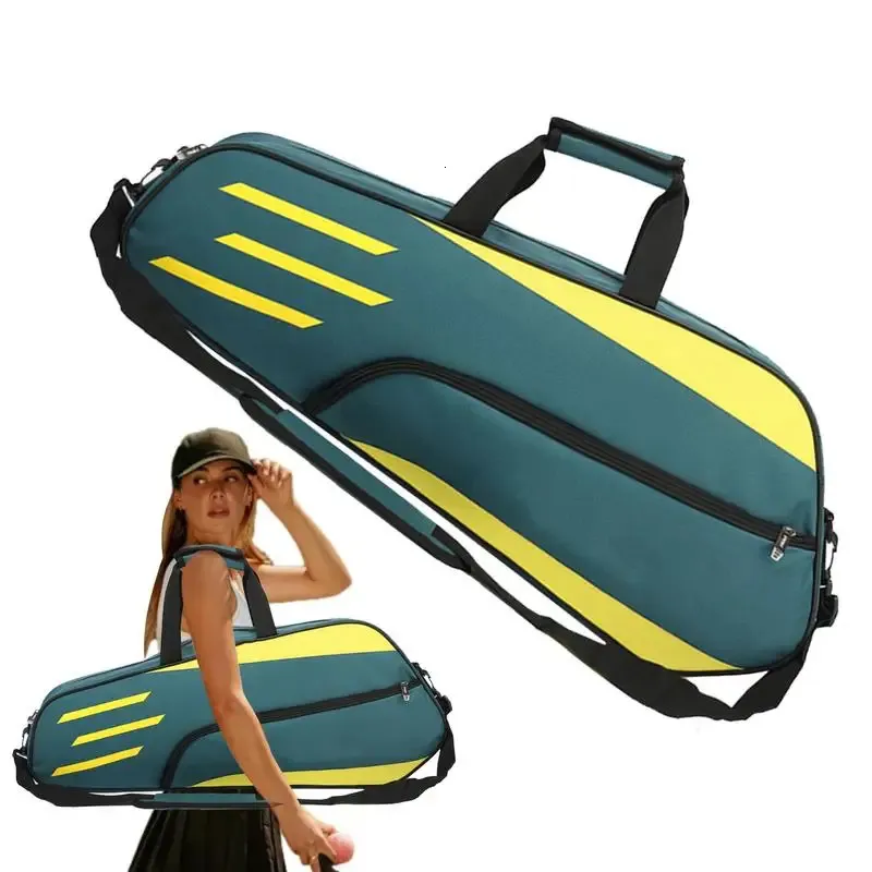 Badminton Rackets Cover Bag 3 Racket Tennis Waterdichte schouder Organiseren met schoudertas Racquetball 240402