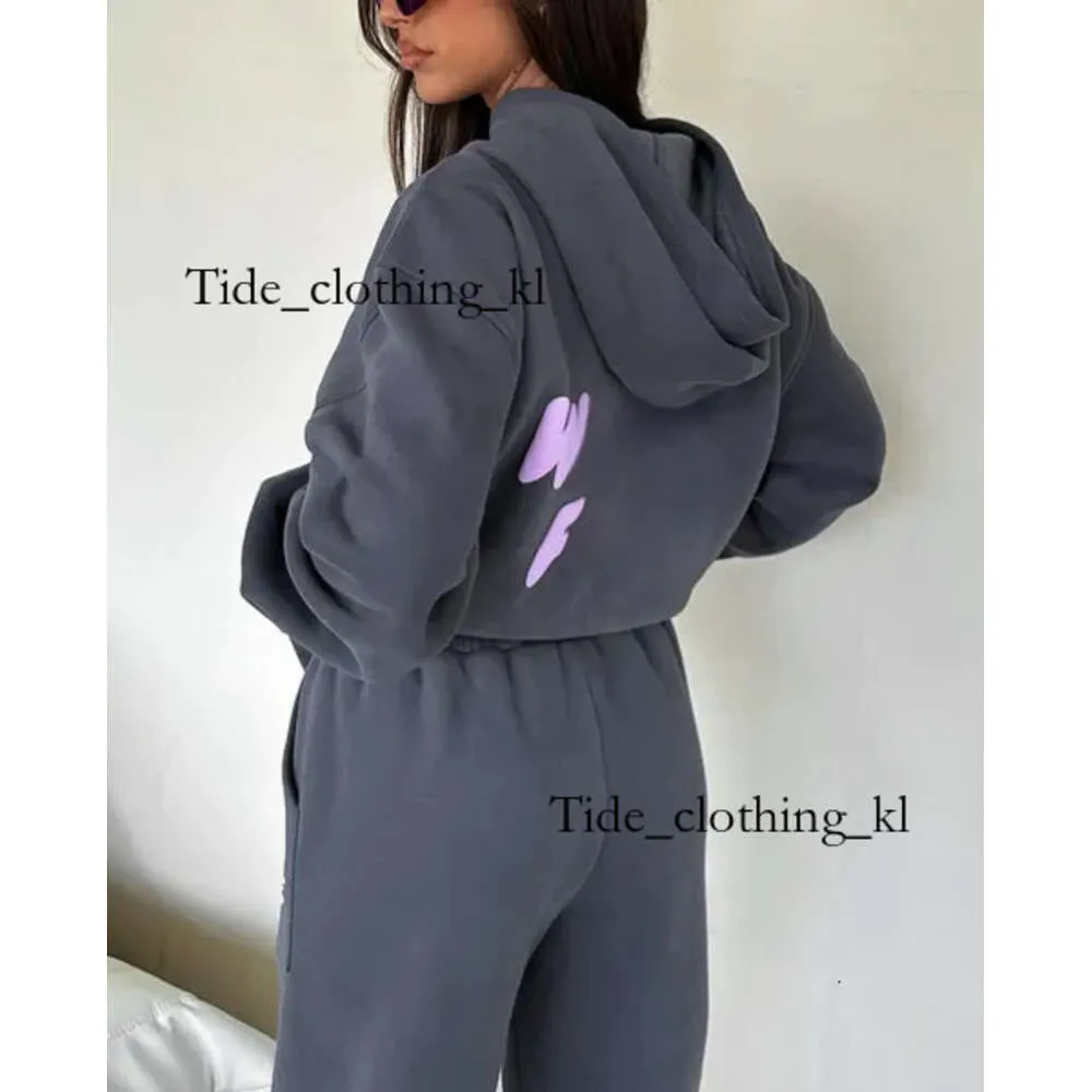 White Foxx Designer Women's Tracksuits Hoodie 2 Piece Set Pullover Outfit Sweatshirts Sporty Long Sleeped Pullover Hooded Tracksuits 227