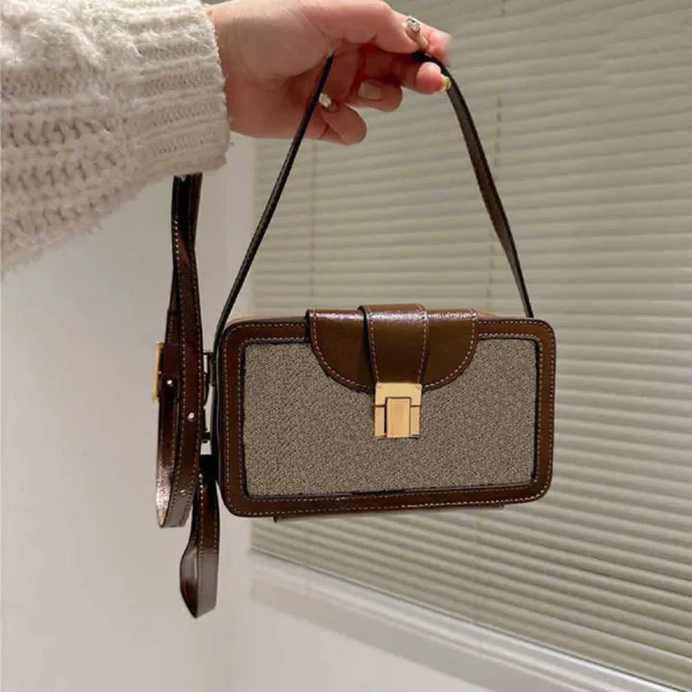 حقائب حقيبة حقيبة حقيبة اليدين Luxurys Women Mini Box Crossbody حقائب اليد النسائية الموضة الكلاسيكية عبر الجسم 230209