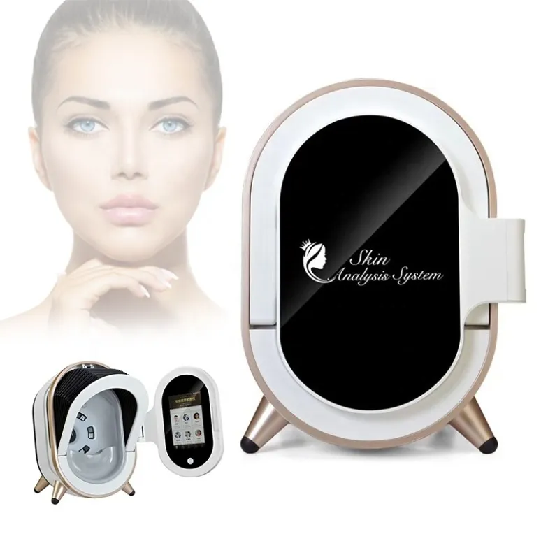 Diagnosi della pelle Checker in analizzatore Machine Digital Face Problem Verifica bellezza con tablet PC