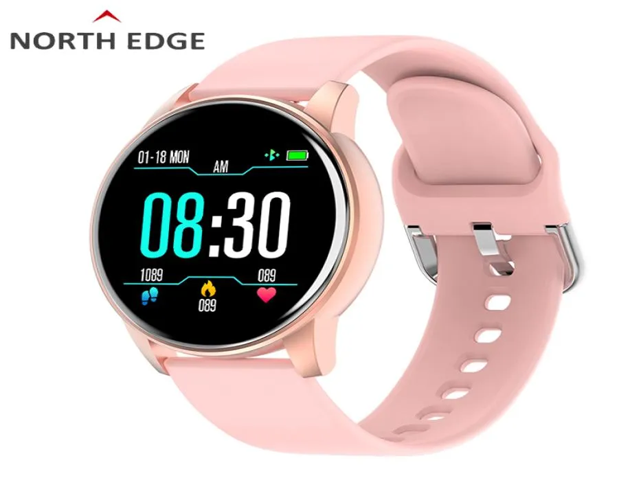 North Edge NL01 Circular Scorpor Sports Smart Watch Smart Affiche avec podomètre Monitor de fréquence cardiaque7135387