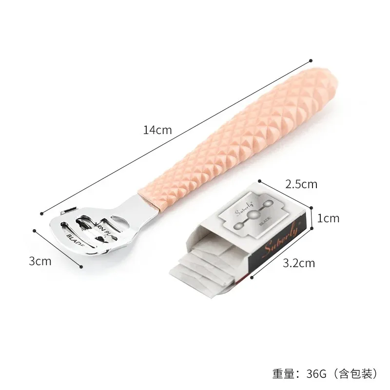 أدوات رعاية أقدام المهنية الجمال كعب الكعب مكشطة القطع القاطع Foot Foot Foot Tool Pedicure Razor Rades for Pedicures Product